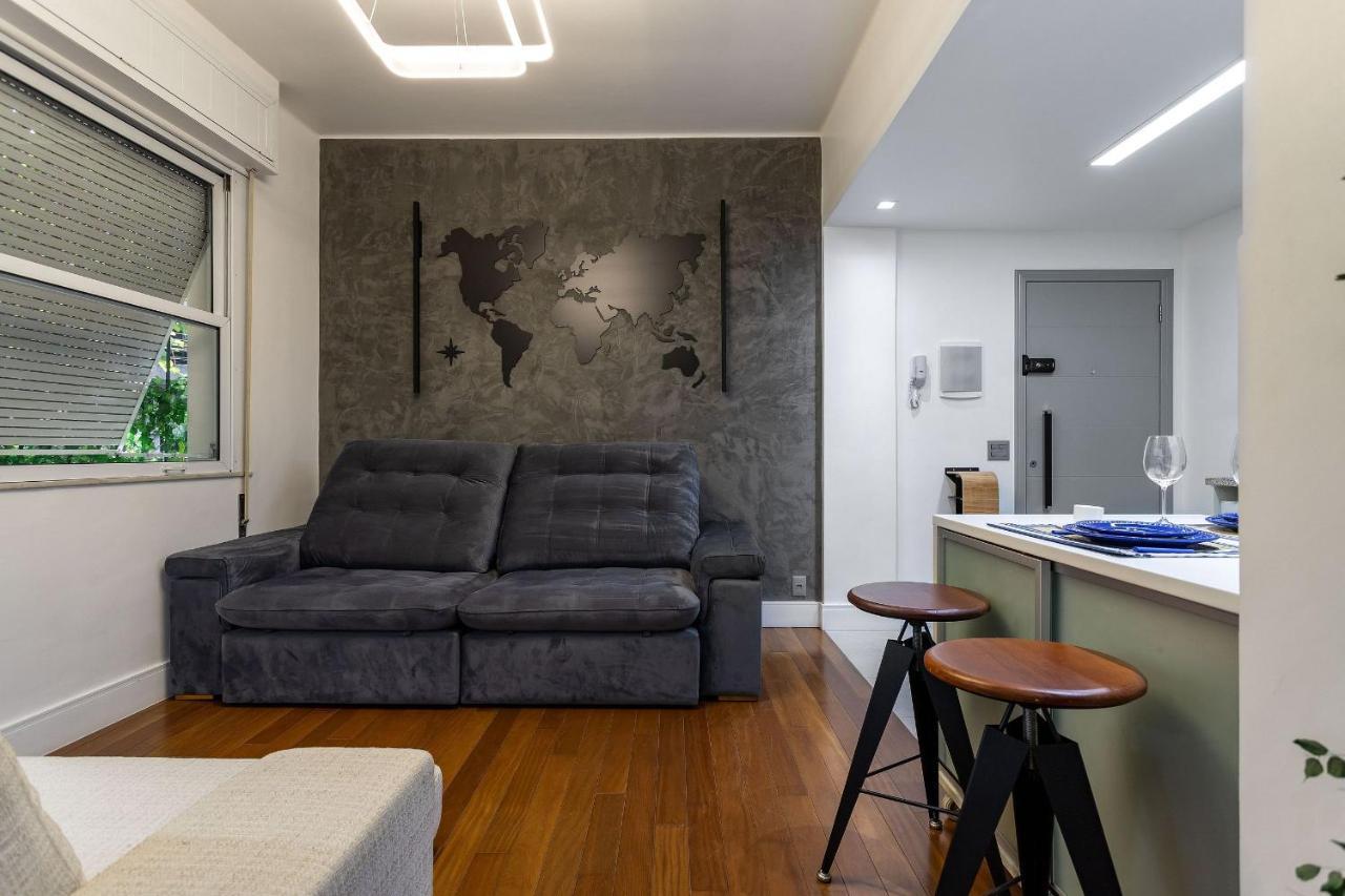 Apt Charmoso Completo Com Ar Condicionado No Leblon ริโอเดจาเนโร ภายนอก รูปภาพ