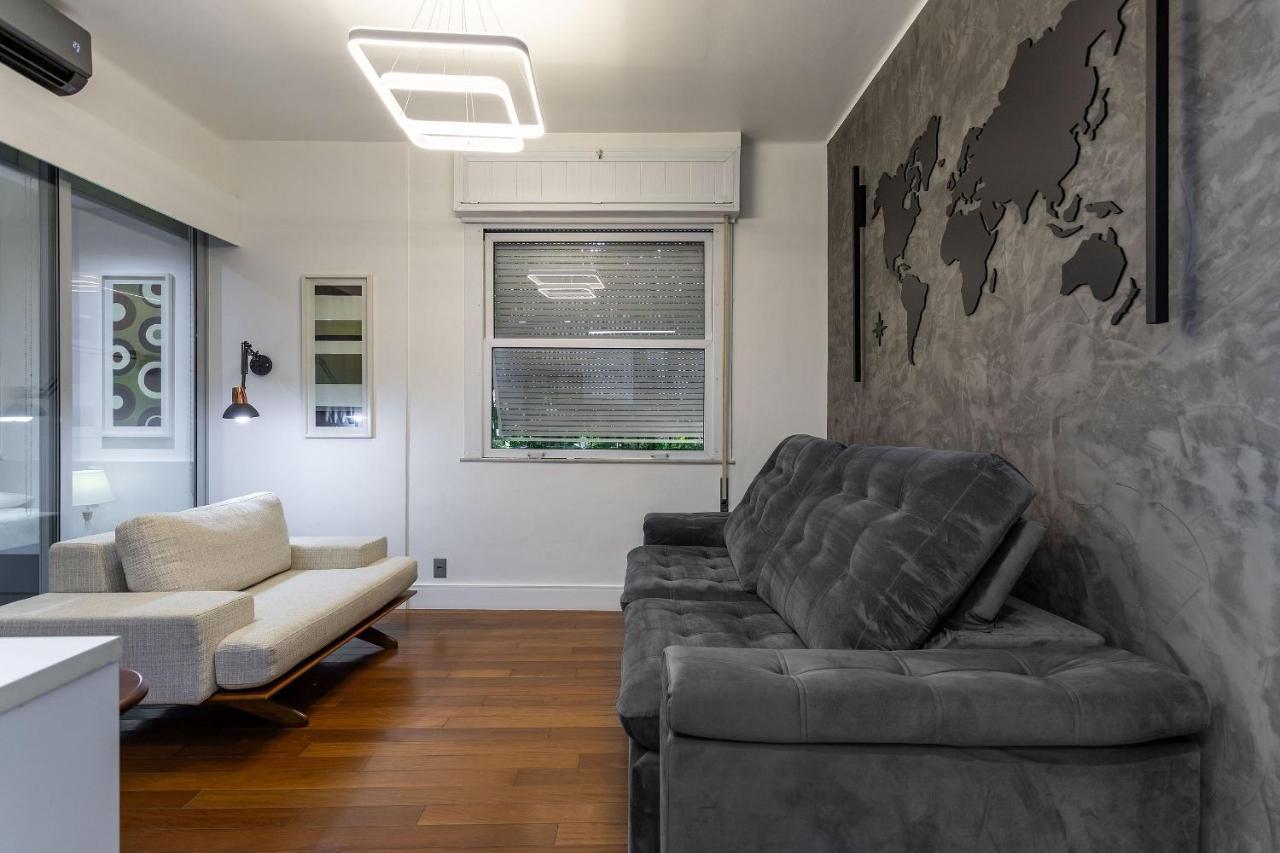 Apt Charmoso Completo Com Ar Condicionado No Leblon ริโอเดจาเนโร ภายนอก รูปภาพ