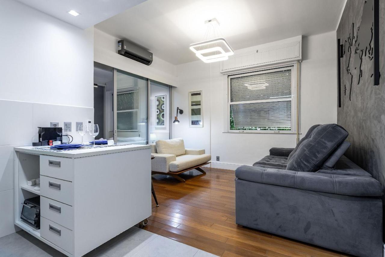 Apt Charmoso Completo Com Ar Condicionado No Leblon ริโอเดจาเนโร ภายนอก รูปภาพ