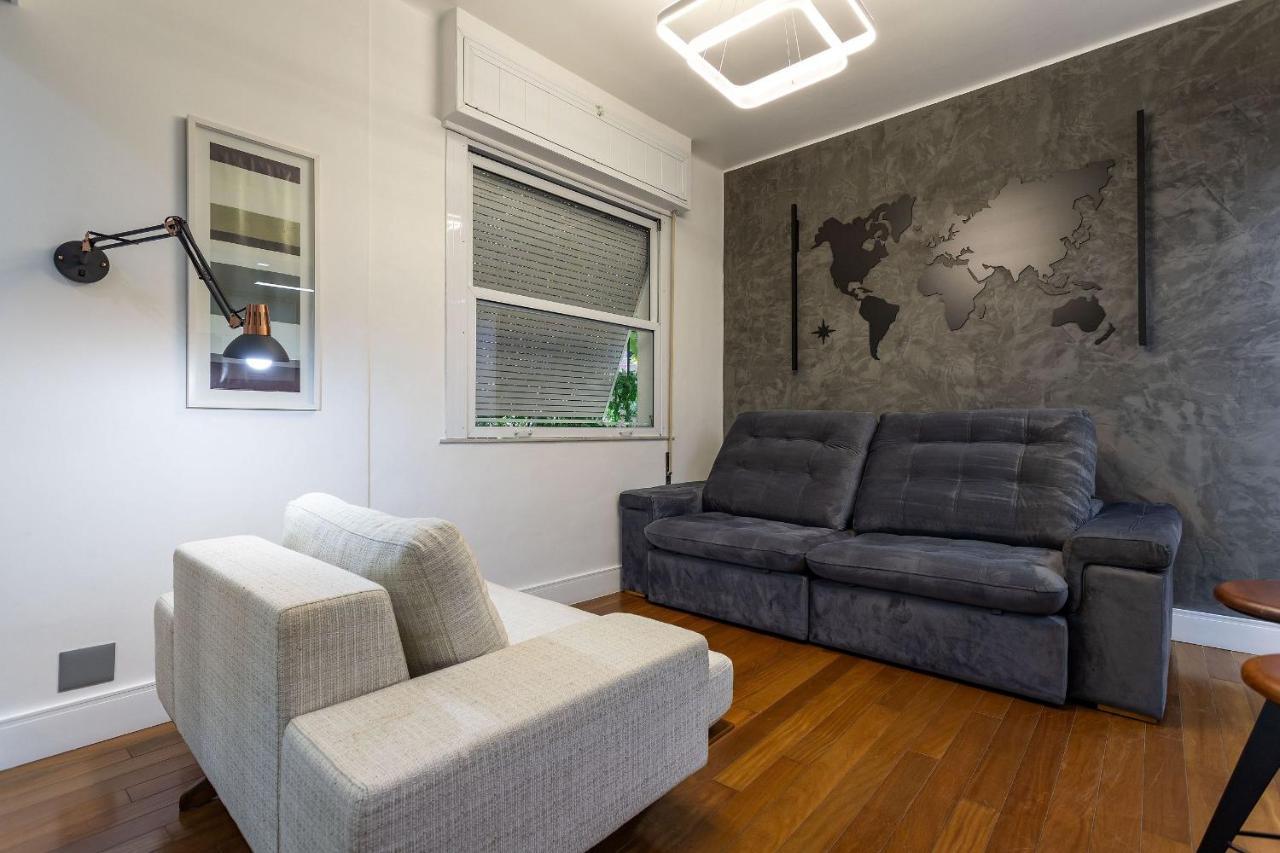 Apt Charmoso Completo Com Ar Condicionado No Leblon ริโอเดจาเนโร ภายนอก รูปภาพ