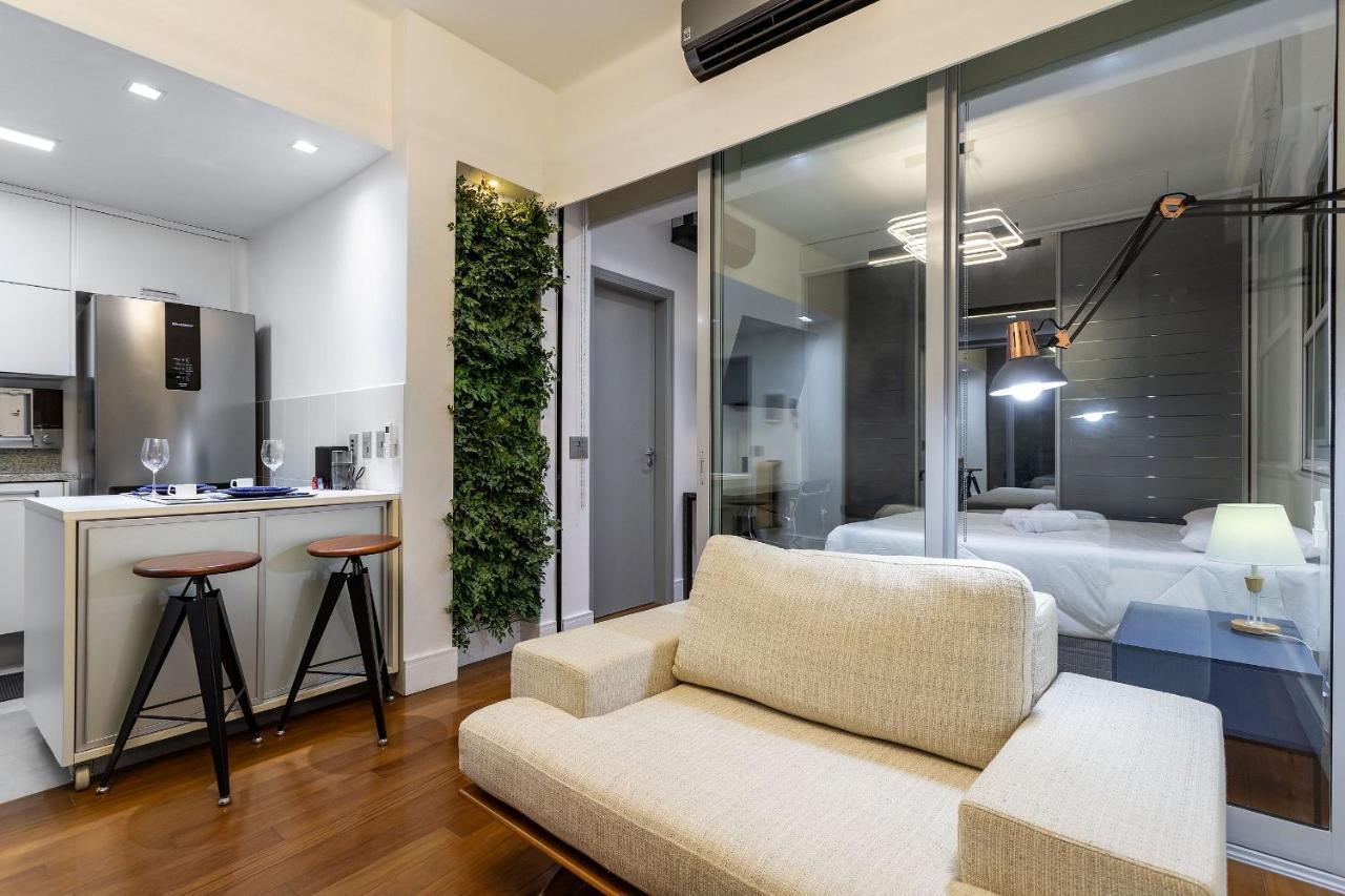 Apt Charmoso Completo Com Ar Condicionado No Leblon ริโอเดจาเนโร ภายนอก รูปภาพ