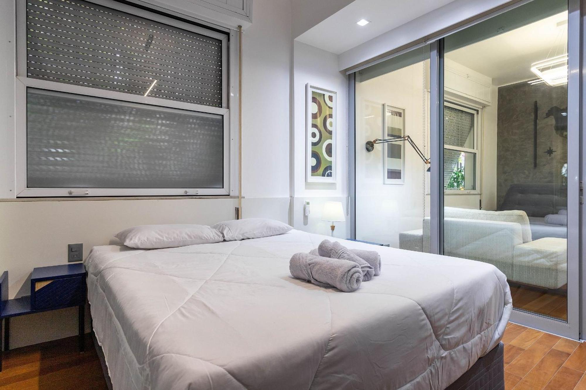 Apt Charmoso Completo Com Ar Condicionado No Leblon ริโอเดจาเนโร ภายนอก รูปภาพ